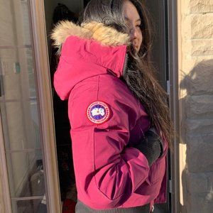 Authentic Canada Goose Berry Bomber Jacket
